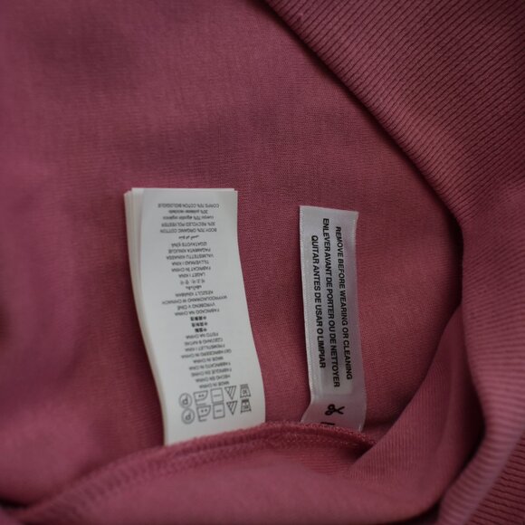 Michael Kors Men's KORS Wet 3D Logo Crewneck Sweatshirt CORAL M OVERSIZE / LARGE - Picture 8 of 12